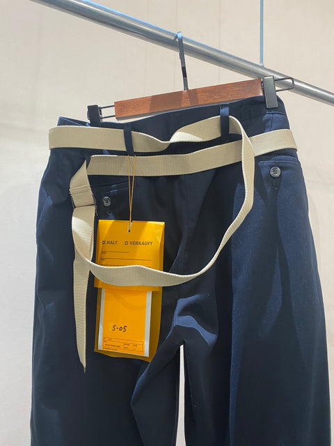 #070 VINTAGE REWORK CHINOS / NAVY