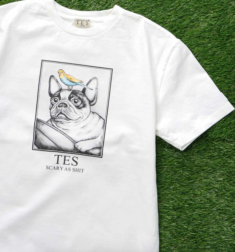 SCARY as SHIT TEE / 07WHITE