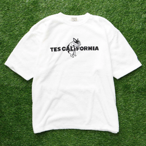 COMFORTABLE PILE BIG TEE / 07WHITE