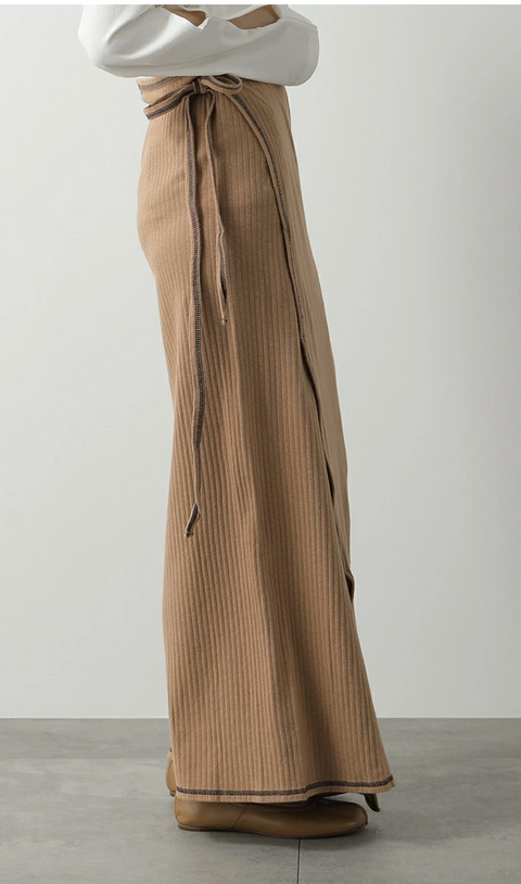 BRIG PUNICA SKIRT BRICK & BLK
