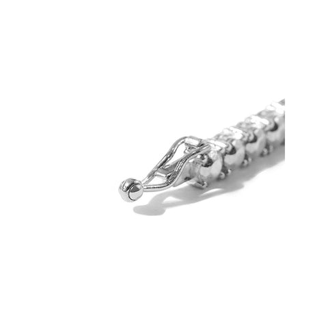 SILVER DIAMOND TENNIS BRACELET