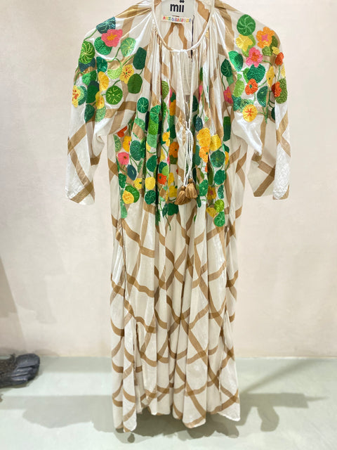Hand Woven Long Dress / Ete