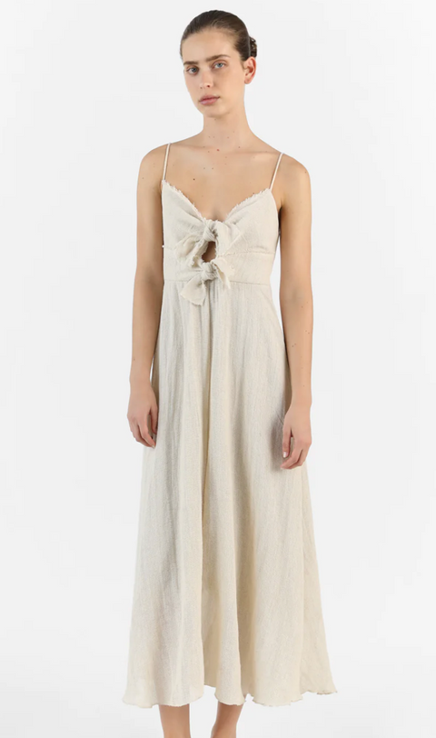 SARATOGA CREAM DRESS