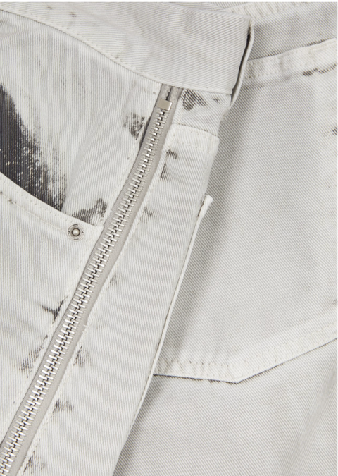 CAPSULE COLLECTION : Triumph Shifting Grey Side Zipper Jeans