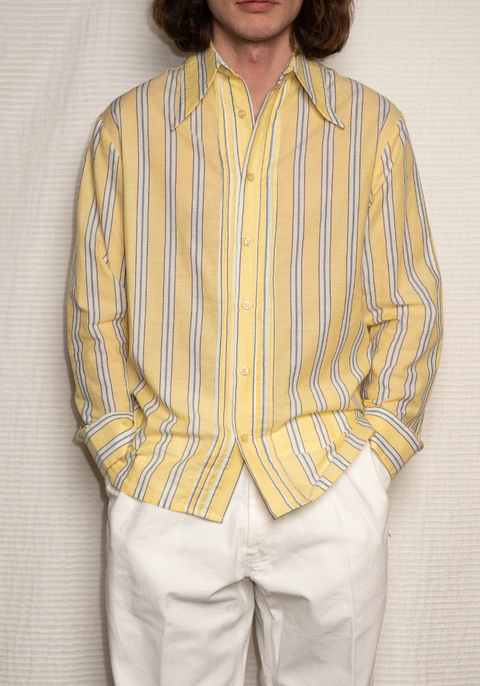 CAMARAT YELLOW STRIPES SHIRT