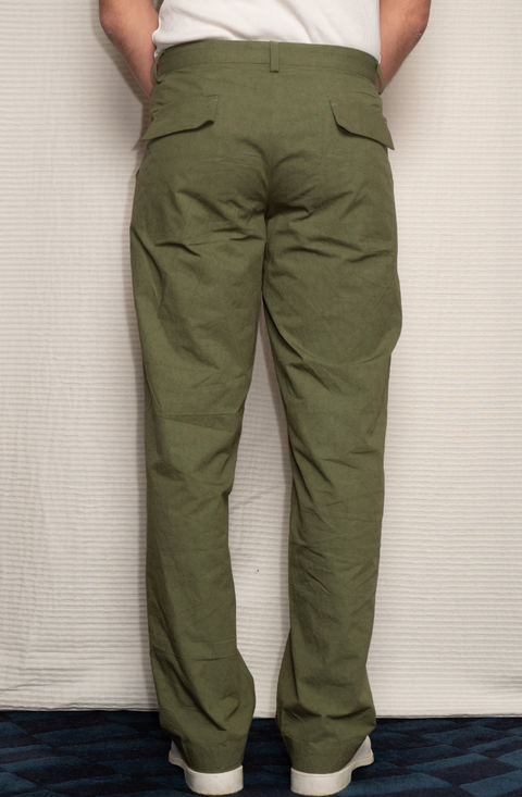 BAGGY KHAKIS FERN GREEN