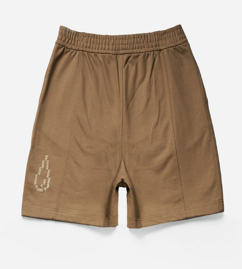 Khaki Cotton Shallow Waters Shorts