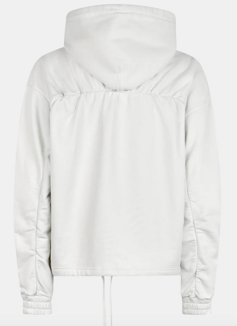 BEIGE BONE SHROUD HOODIE