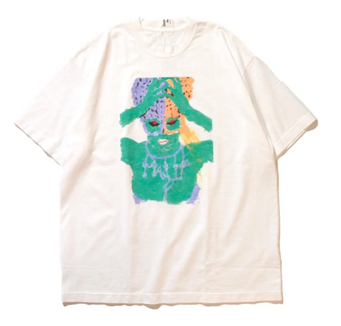 Sounds Awesome - White Bjork T-shirt