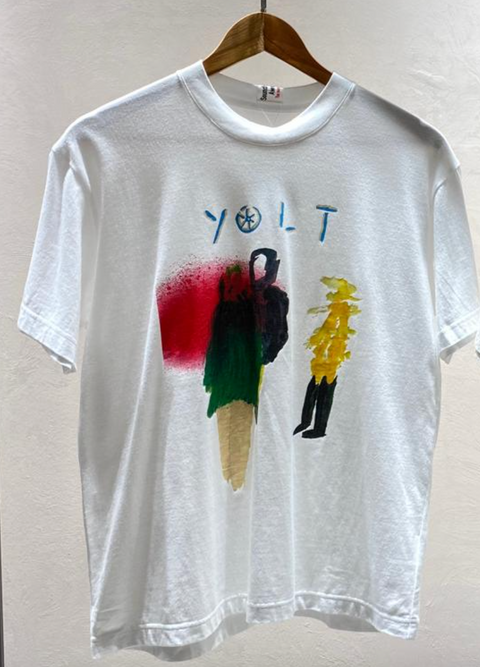 Sounds Awesome - White Yo La Tengo T-Shirt