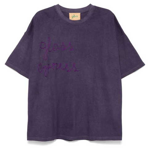 Purple "Glass Cypress" T-shirt