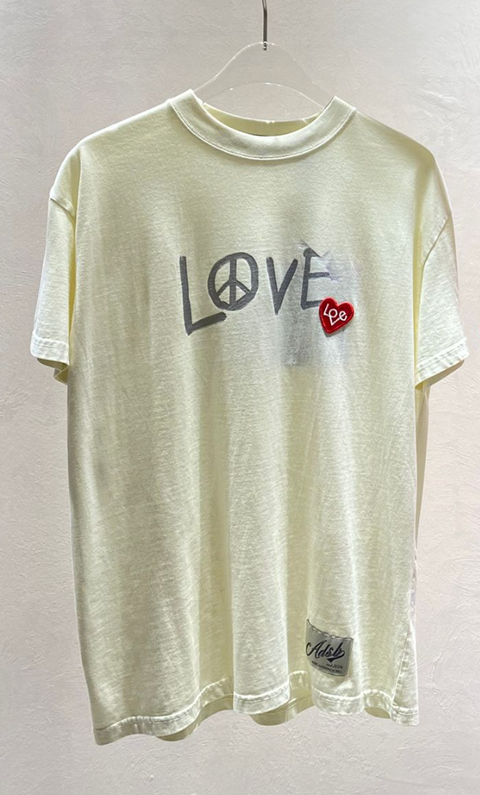 Unisex Ecru Love T-Shirt