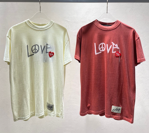 Unisex Ecru Love T-Shirt