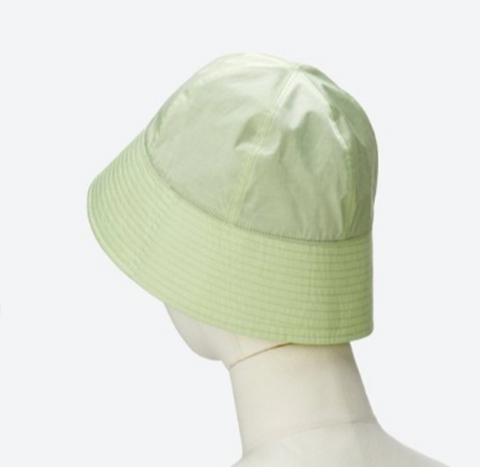 SILK LIKE SATIN SAILOR HAT LIME GREEN 36- NO: W-241136-36