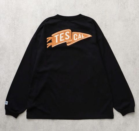 C-25374303 : TES LOCAL CREW SAGARA EMB L/S TEE 01BLACK