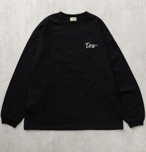 C-25374302 : SKULL RIDER CHAIN EMB L/S TEE 01BLACK