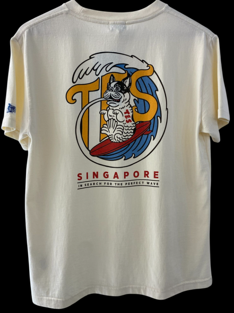 EXCLUSIVE COLLAB FOR SOUVENIR : LIMITED EDITION SG TEE IVORY05