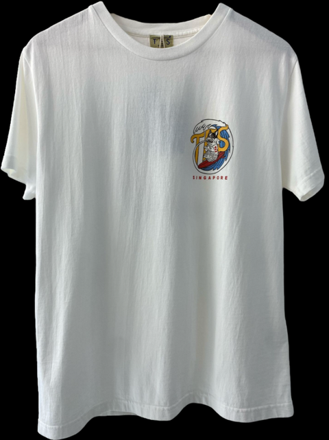 EXCLUSIVE COLLAB FOR SOUVENIR : LIMITED EDITION SG TEE 07WHITE