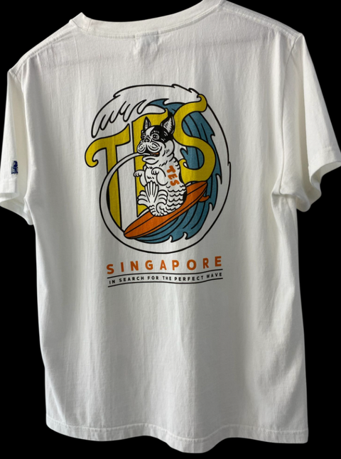 EXCLUSIVE COLLAB FOR SOUVENIR : LIMITED EDITION SG TEE 91WHITE