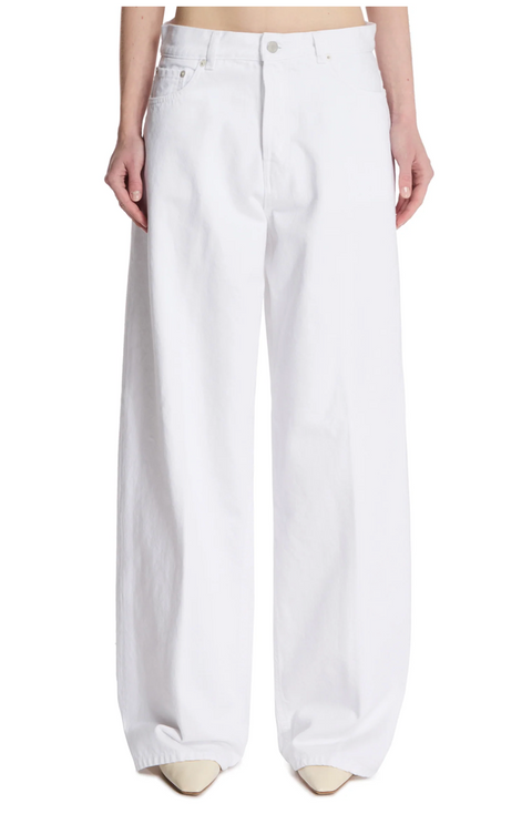 BETHANY TWILL 45  ASIAN FIT  WHITE