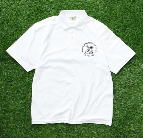 TES GOLF 4WAY STRETCH POLO / 07WHITE