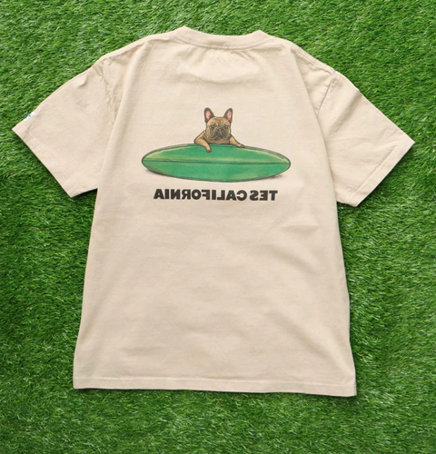 4COLOR BUHI TEE / 35BEIGE