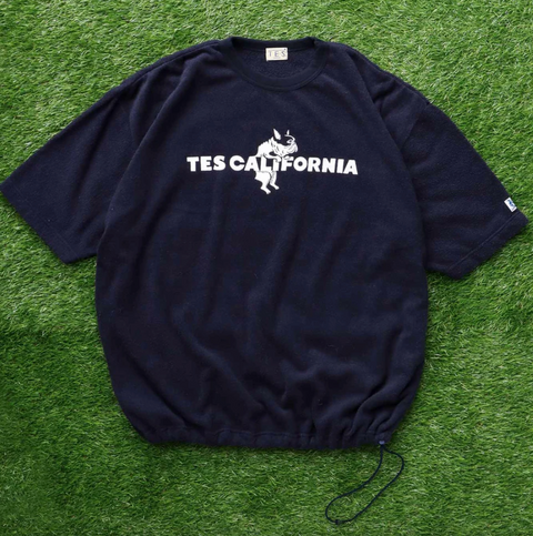 COMFORTABLE PILE BIG TEE / 60NAVY