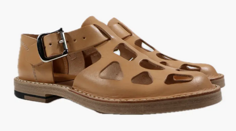 TANNED DESERT SANDALS