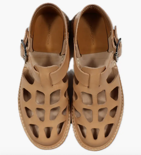 TANNED DESERT SANDALS