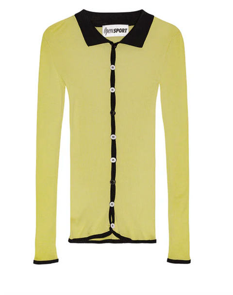 LAURA SEAMLESS SHIRT / YELLOW