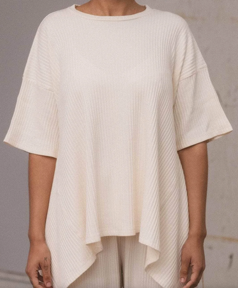 SHAW TEE / OFF WHITE