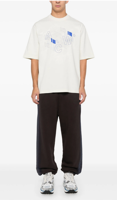 BROWN VERGE SWEATPANTS