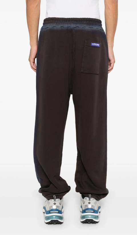 BROWN VERGE SWEATPANTS