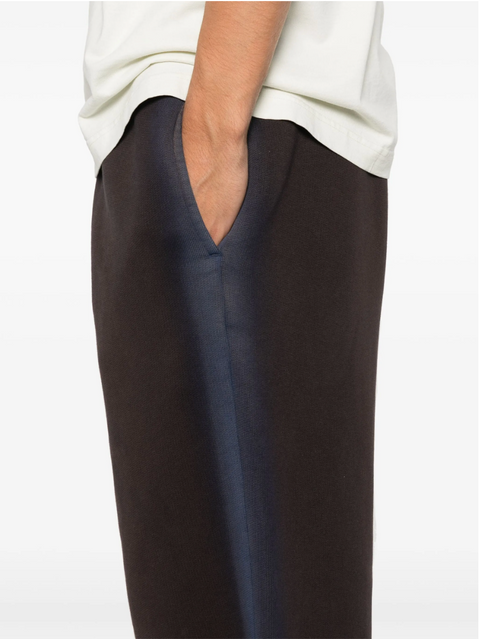 BROWN VERGE SWEATPANTS