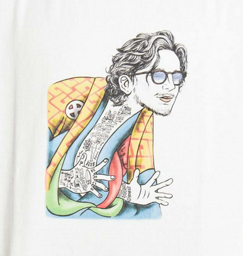 KABUKI STAR T-SHIRT 07WHITE