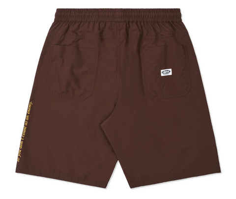 SPLIT SHORTS BROWN