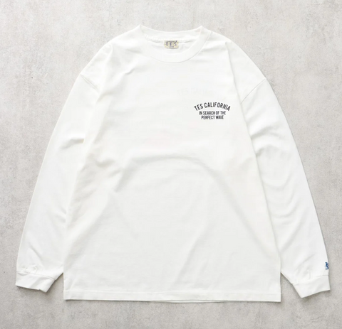 FH-25374316 : CIRCLE LOGO BUHI LONG SLEEVE TEE 07WHITE