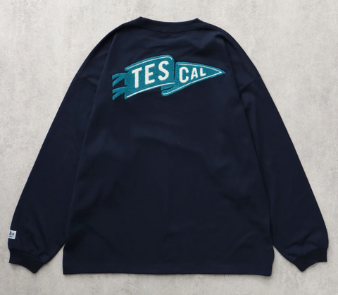 C-25374303 : TES LOCAL CREW SAGARA EMB L/S TEE 60NAVY